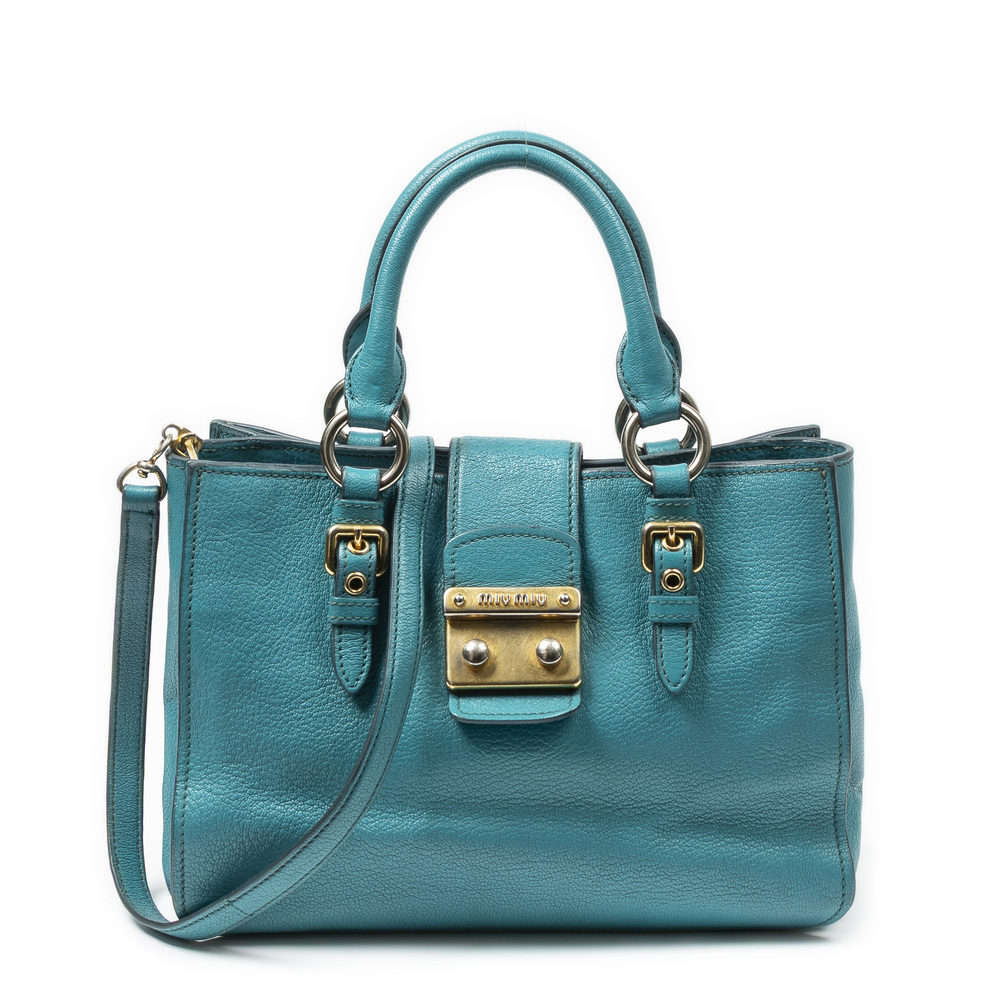 Miu Miu 2 Way Top Handle Bag
